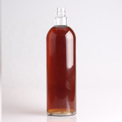700ml Empty Liquor Square Rum Glass Bottle 