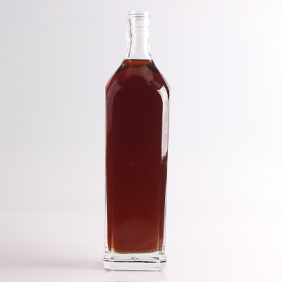 China factory decoration milky rocket shape liquor glass bottle with cap