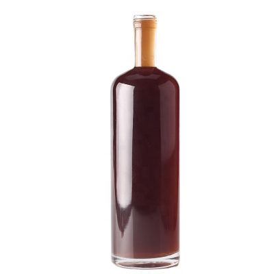Factory Hand Made High Quality 750ml Empty Gin Bottles Sale Popular Bottle With Cap Price 