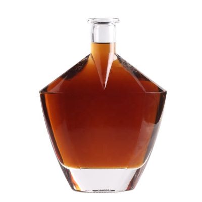 Fashion Design Top Grade Silver Xo Brandy Glass Bottles For Stoppers 