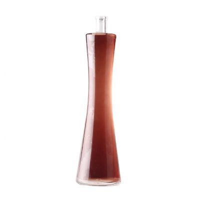 In Stock New Body Shaped Design 75cl Glass Wine Bottle Hot Sale Creative Empty Bottle For Sale 