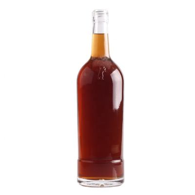 Custom Made High Quality Round Wine Bottle For Screw Top 