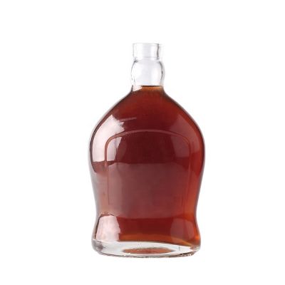 High Quality New Design Clear Liquor Bottle 500ml Liquor Bottles Price For Wholesale 