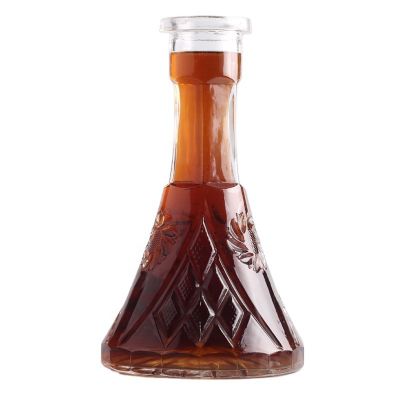 Custom Made Refinement Engrave Mini Whisky Glass Bottle 50 Ml For Closures