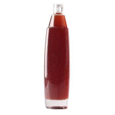 Popular Design ROPP Top Custom Glass Bottle Maker 750ml Glass Syrup Bottle For Wholesale 