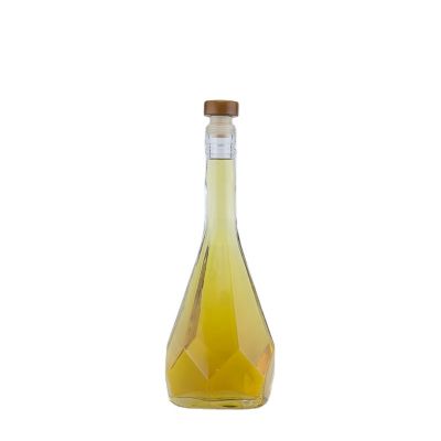 Classical Bell Long Neck Super Flint Glass Bottle 70 Cl Liquor Acid Etch Ropp Screw Cap Bottle 