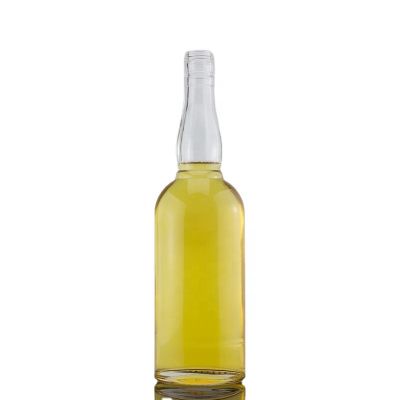 Factory Promotion Customized Exquisite Decoration Luxury 750ml Liquor Spirits Glass Bottle For Rum Tequila With Screw Top