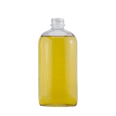 Factory Supplying screw top High Flint customized Round Shape 750ml 700ml Glass Bottle For Vodka Whiskey Brandy 