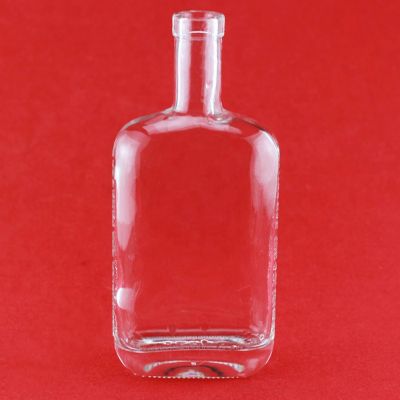 Flat Bottle For Brandy Flat Fancy Tequila Bottles 