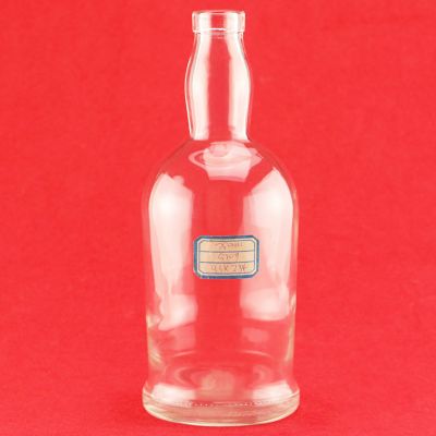 Vodka Empty Glass Bottle Custom Vodka Glass Bottle 