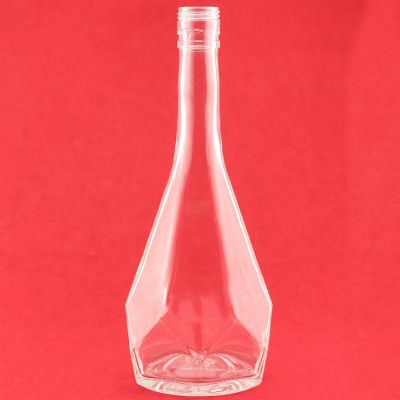 Long Neck 700 ML Whisky Bottles Special Shape Long Neck Empty 750 ML Glass Bottle for Whisky 