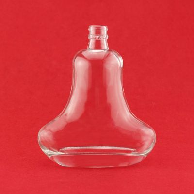 Unique Shape Glass Bottles 500ml Vodka Glass Bottle