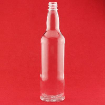 High Quality 700ml White Glass Wine Bottles Extra High Quality Glass Bottle 
