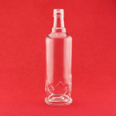 Brandy Glass Bottle 1000ml Custom Shaped Brandy Bottle 