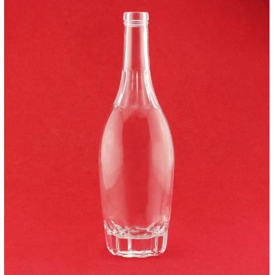 Brandy Bottle 700ml 500ml Thick Bottom Glass Brandy Bottle 