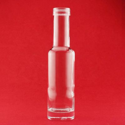 Weight 500ML Round Liqueur Glass Water Bottles Whiskey Glass Spirit Bottles With Screw Cap 