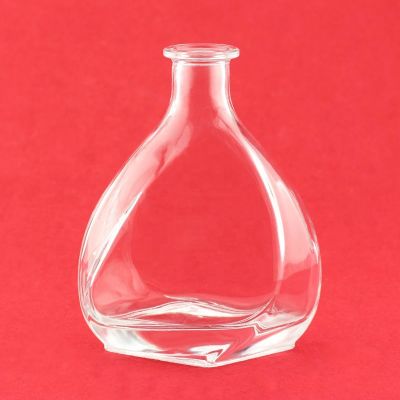 Shaped Glass Tequila Bottle 