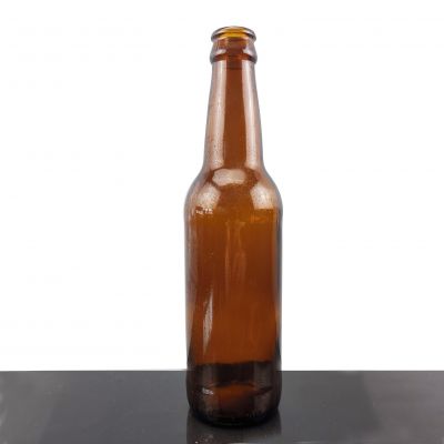 Fashion Custom Glass Bottle Made Wholesale Brown Color Vodka Glass Bottles For Cork Top 