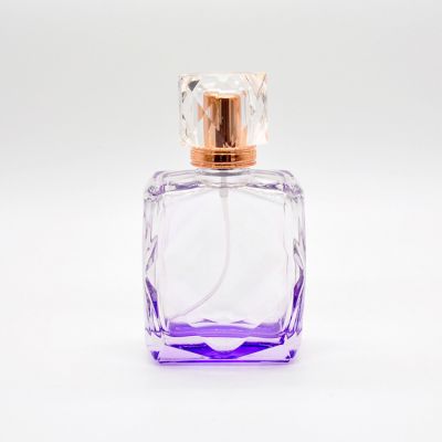 Men High Quality Sexy Empty Perfume Glass Bottle 100 ml crystal perfume bottle glass perfume 