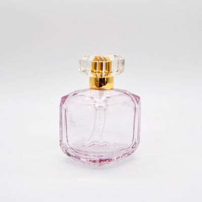 Low moq Clear Empty 100ml Perfume Glass Bottle 