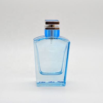 Blue 50ml Perfume Bottle Glass Manufacturers 