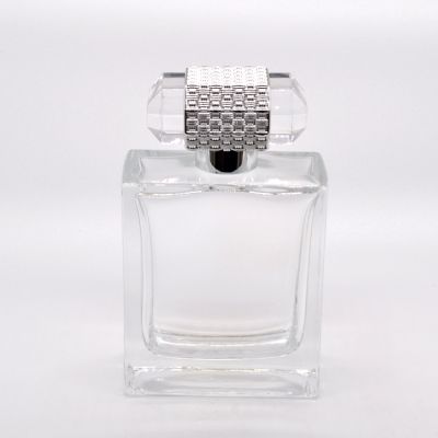 100ml high-end design luxury transparent glass perfume bottle exquisite women must 