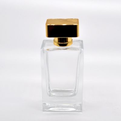 100ml classical transparent perfume glass bottle wholesale