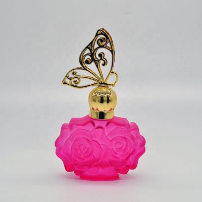 Gold Refillable Luxury Vintage Manufacturer Empty Shaped High Quality Spray Pump Glass Perfume Bottle 