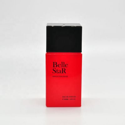 Vintage Premium Glass Customized Factory Directly Supply Colored Pump Spray Perfume Bottle 