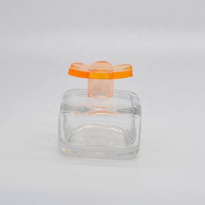 High Quality Wholesale Custom Rectangular Vintage Glass Spray Flacon Perfume Bottle 
