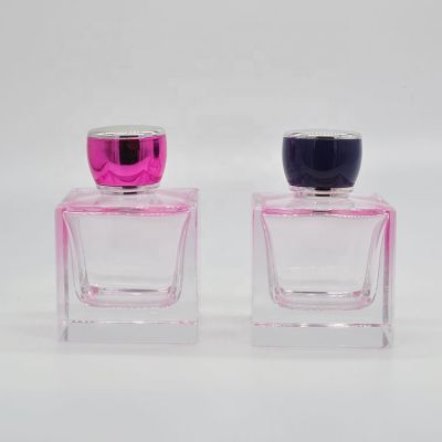 Customized Light High Quality Premium Design Factory Directly Glass Perfume Bottle 