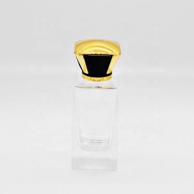 OEM ODM High Quality 50ml square glass perfume bottle 
