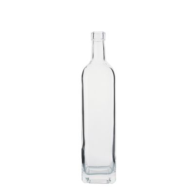 75cl 0.75l Gin Custom Clear Flint Empty Cork Stopper bottle Vodka Glass 750ml Liquor Bottles 