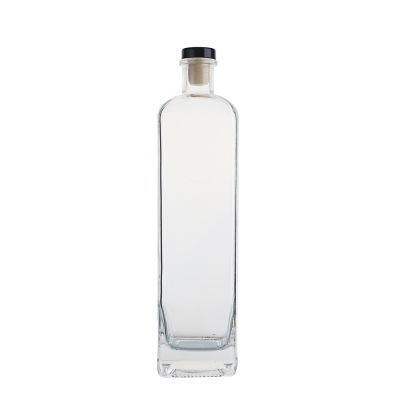 700ml glass liquor bottles square shape glass wine bottle special shape glass bottle