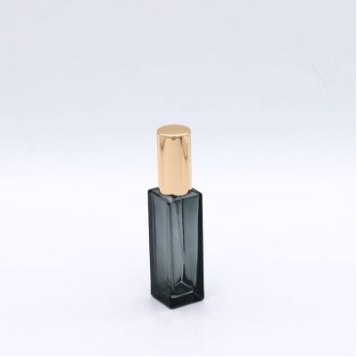color solid painting square cylindrical 30ml glass small capacity perfume bottles