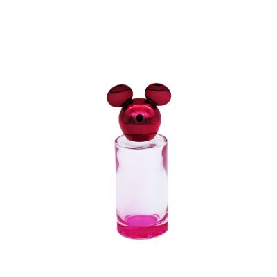 round long cylindrical 100ml exquisite gradually varied glass perfume bottles 