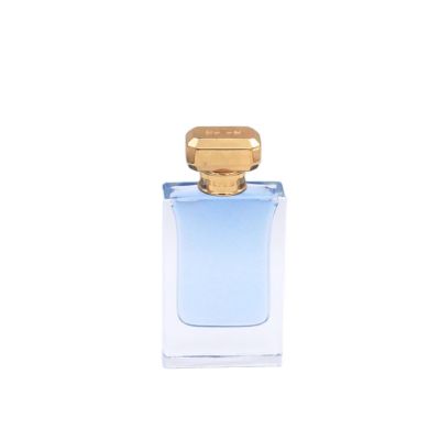 rectangle square elegant high grade empty glass perfume bottle 50ml wholesale