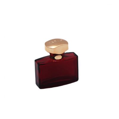 wholesale color painting empty luxury cosmetic perfume 50ml glass bottle 
