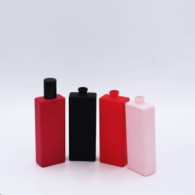 wholesale colorful 50ml offset high quality glass bottles perfume for sale 