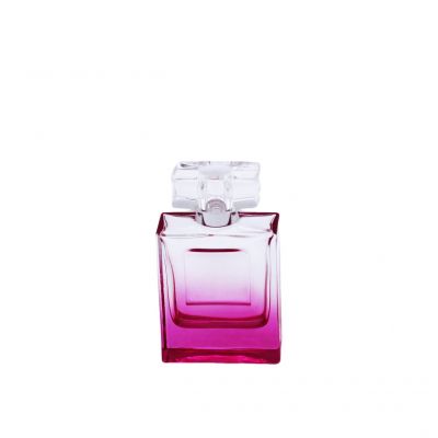 gradual coating high-end fancy empty cosmetic packaging perfume bottles 50ml glass 