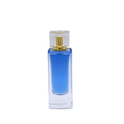 customizable thick bottom clear cosmetics packaging perfume glass bottle 50ml 