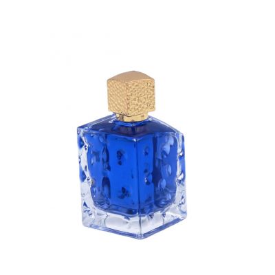 fancy luxury high quality new design clear cosmetic perfume bottle 100ml glass
