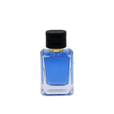 supplier design fine mist sprayer 100ml fancy clear glass bottle perfume 