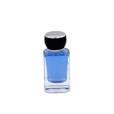 custom made clear cosmetic packaging fine mist spray perfume glass bottle 50ml 