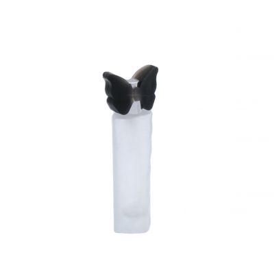 50ml clear luxury cosmetic container empty frosted glass spray bottle perfume