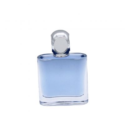 fancy fragrance container luxury perfume clear cosmetic glass bottle for sale 