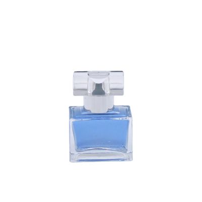 manufacturers empty portable perfume 30ml clear glass bottle for cosmetics 
