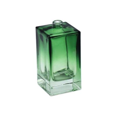 green vintage cosmetic packaging empty 100ml spray perfume glass bottle luxury 