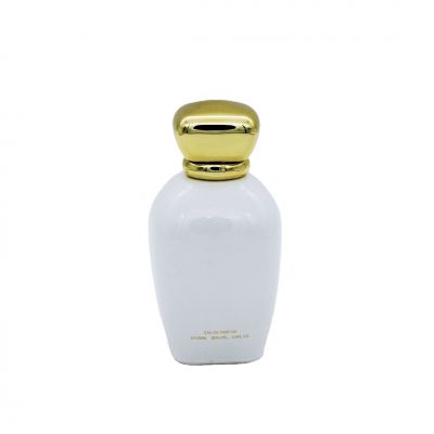 manufacturers empty white cosmetic packaging glass perfume bottle luxury 100ml 