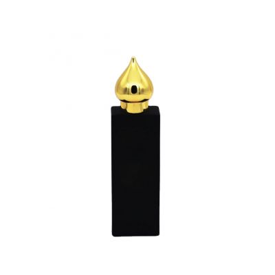 wholesale hot sale black vintage empty fancy glass perfume bottles 50ml luxury